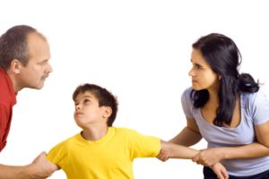 Custody of a child - to divorce