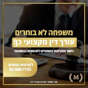 Family law attorney, Mor & Co. Law Firm