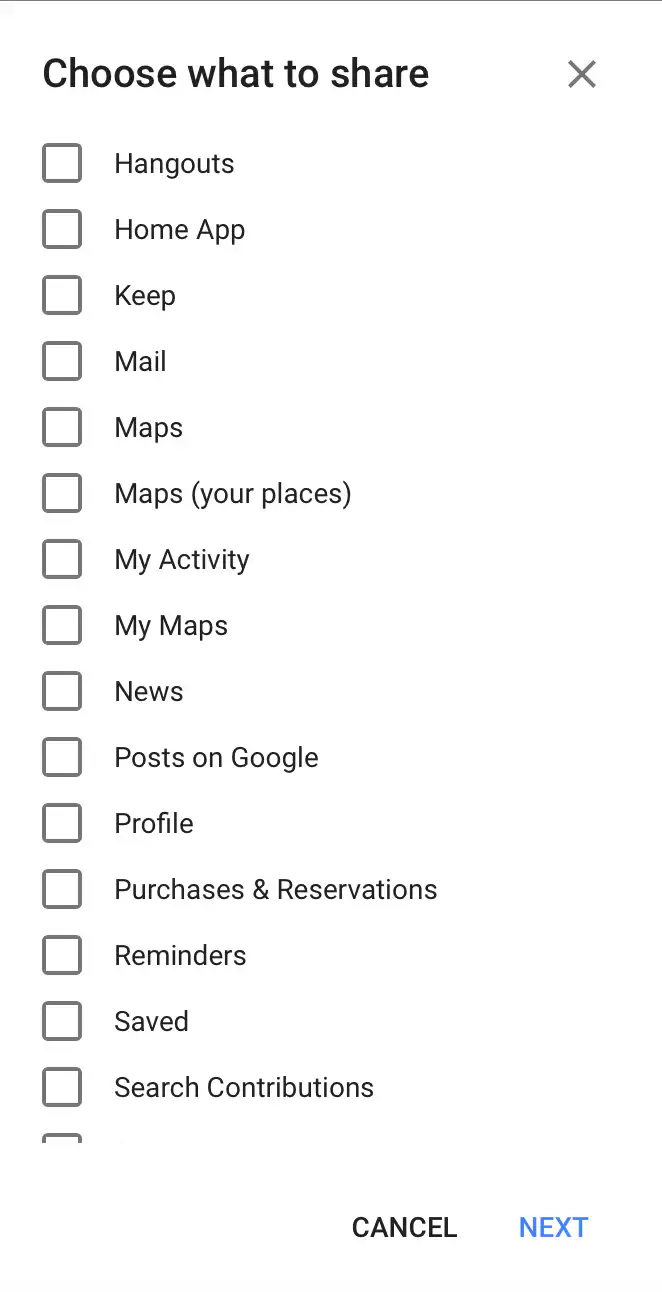 הנצחת חשבון Google